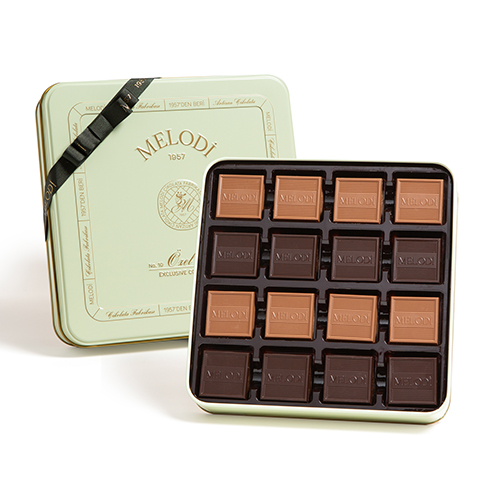 1957-Series Madlen Chocolate Tin Box | Melodi Çikolata