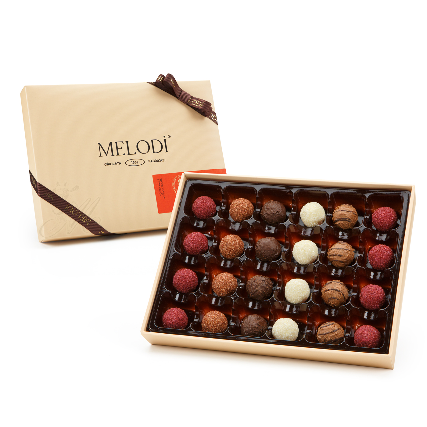 1957 Serisi Kalp Metal Kutu | Melodi Çikolata