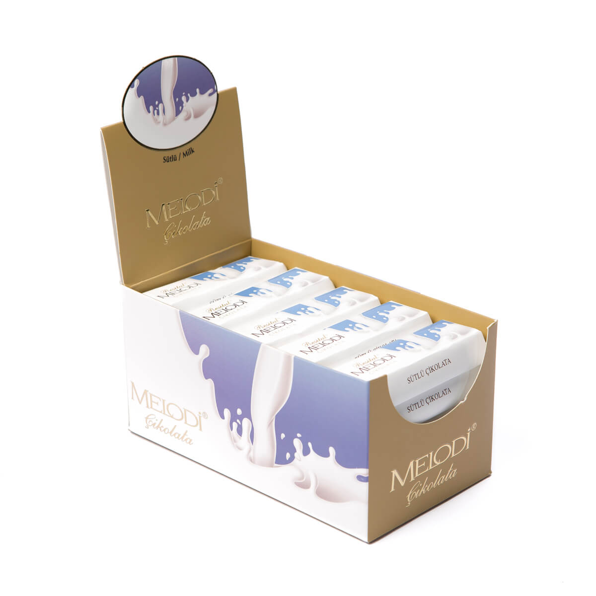 Fındıklı Sütlü Çikolata (Beyoğlu) Melodi Çikolata